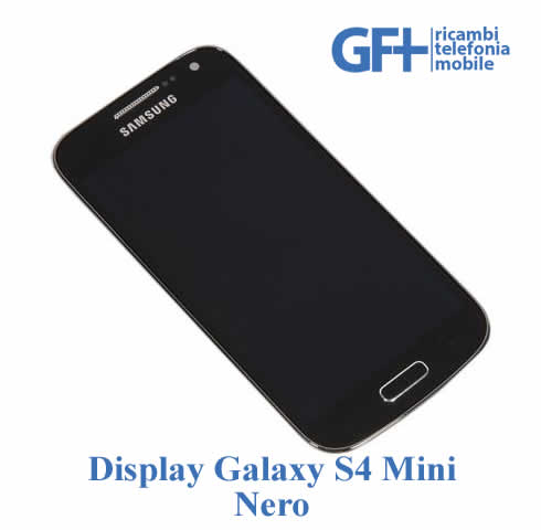 LCD Display NERO Completo Samsung S4 Mini GT-I9195